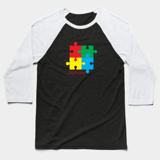 Jigsaw Baseball T-Shirt